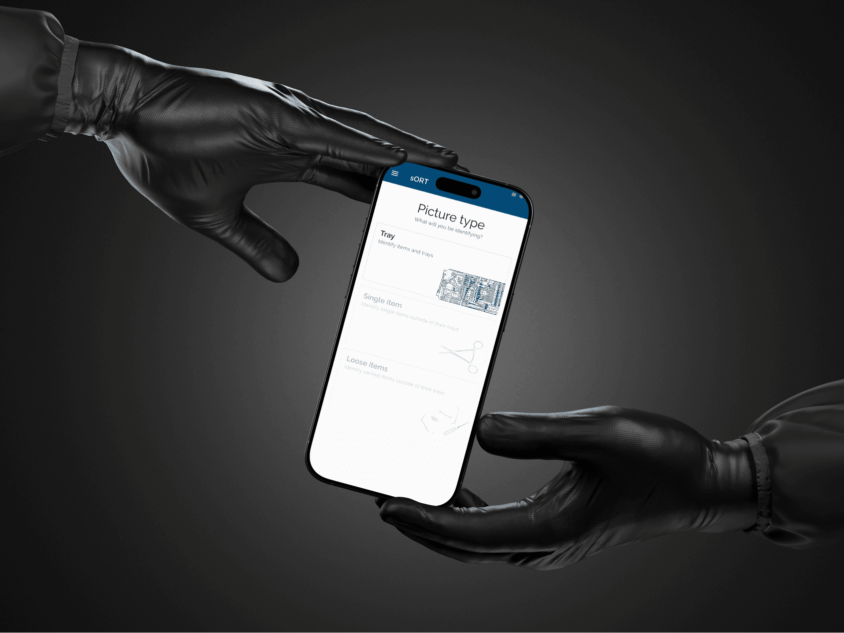 ORtelligence: Surgical tool tracking, design screen 4